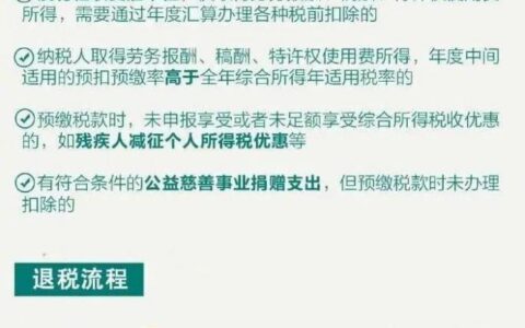 月底停止办理！申请退税该怎样操作？个税信息变更应该怎样填？一起来看