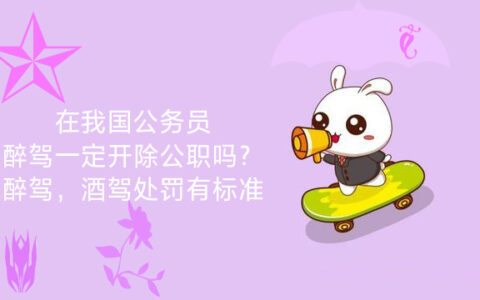 公务员酒驾公开除公职吗及公务员酒驾的后果
