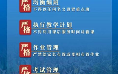 小学一二年级不进行纸笔考试及切实减轻过重作业负担