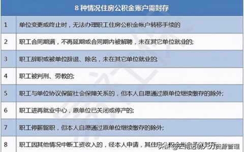 公积金怎么封存操作及封存公积金的流程