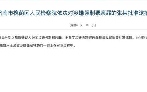 “阿里女员工被侵害”案进展：张某被批捕，王某文案仍在审查