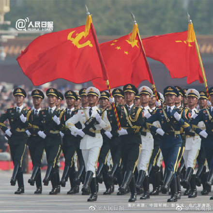 今天，中国人民解放军建军94周年，致敬人民英雄