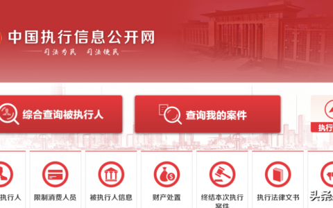 全国被执行人查询系统及信用中国官网查询个人征信