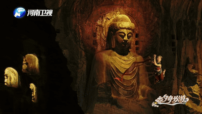 当古风舞蹈邂逅龙门石窟：文化与艺术的完美结合
