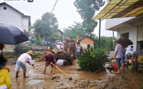 陕西勉县暴雨致6万人用水困难及陕西勉县受洪灾折磨