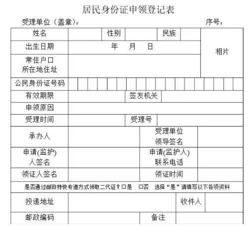 知识贴:要办临时身份证的进来