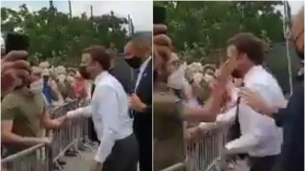 抽马克龙耳光男子获释但毫无悔意：如果回到过去，我会做同样的事