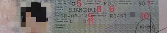 一张图教你读懂申根签证