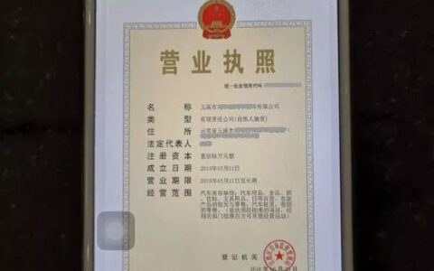 网上营业执照申请网站及个人申请办理营业执照