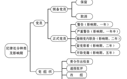 党员受到党纪处分后会怎样及党员党纪处分流程图