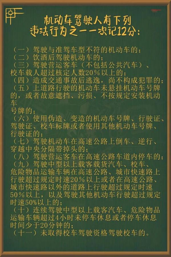 驾驶证记分?清分?车管解答