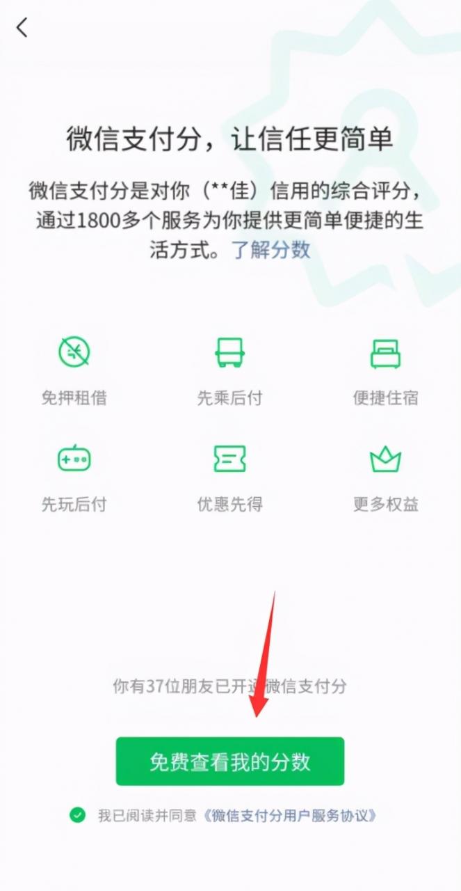 微信信用分怎么查询,微信支付分怎么开通