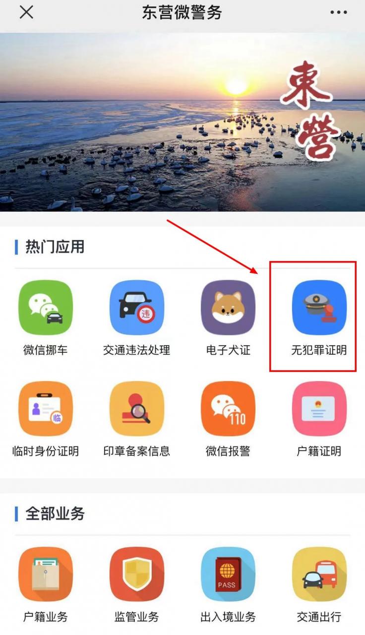 无违法犯罪记录证明线上申请操作流程来啦!