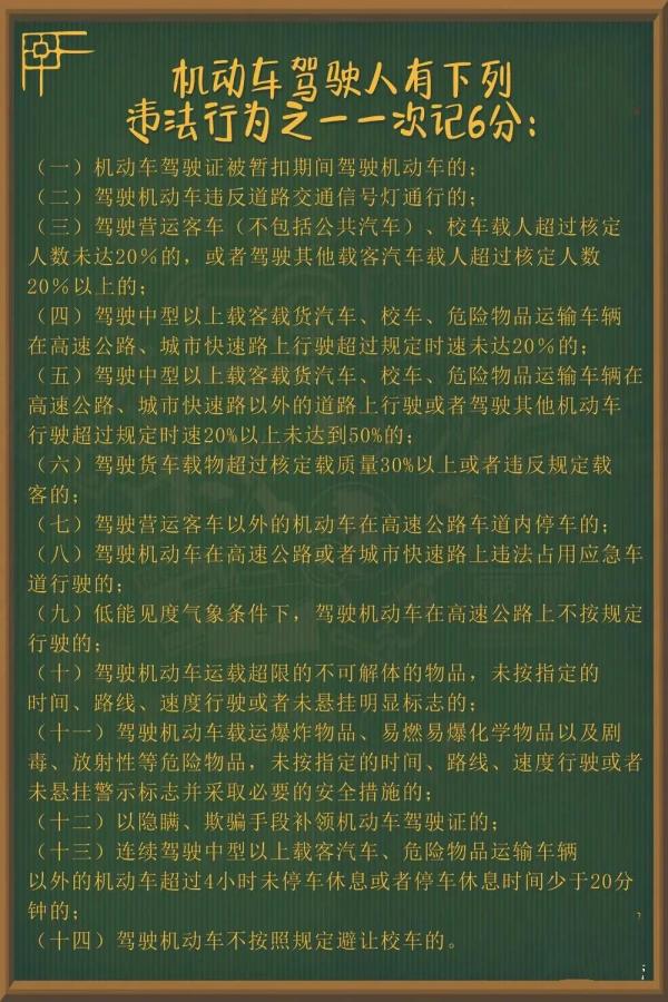 驾驶证记分?清分?车管解答