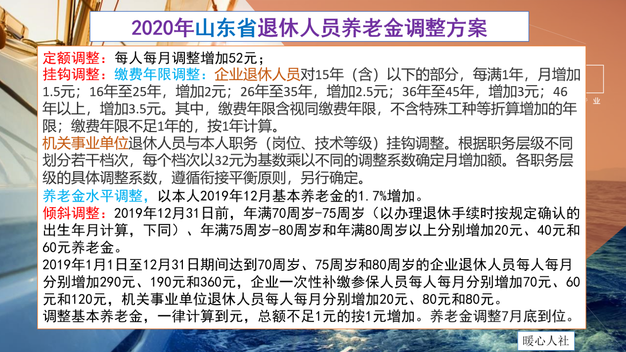 今年退休工资调整,年满70岁老人能涨360多元,哪个地区能实现?