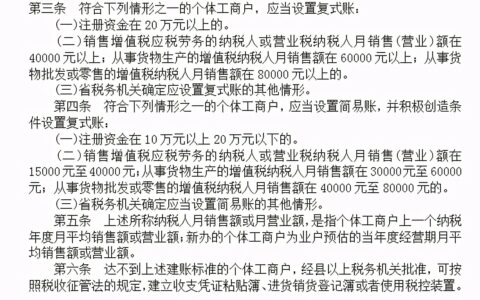 个体工商户税收是多少(个人工作室税收优惠政策)