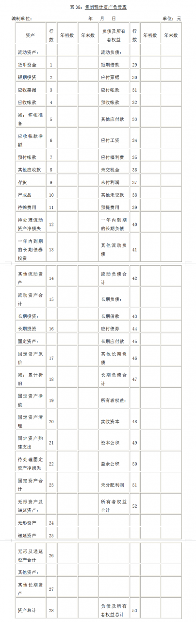 集团财务预算管理制度（完整版）
