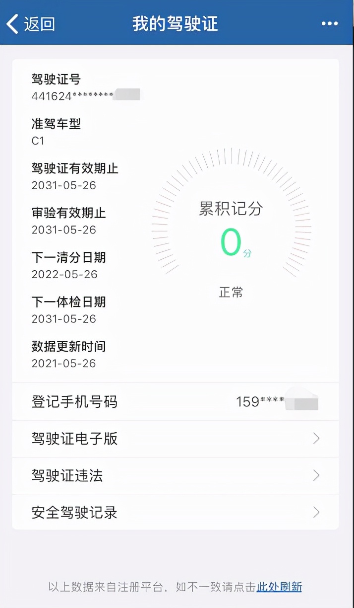 驾照分每年什么时候恢复到12分