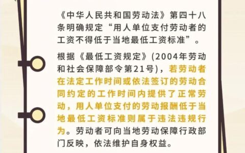 最低工资标准包含五险一金吗？成都人社最新答疑→