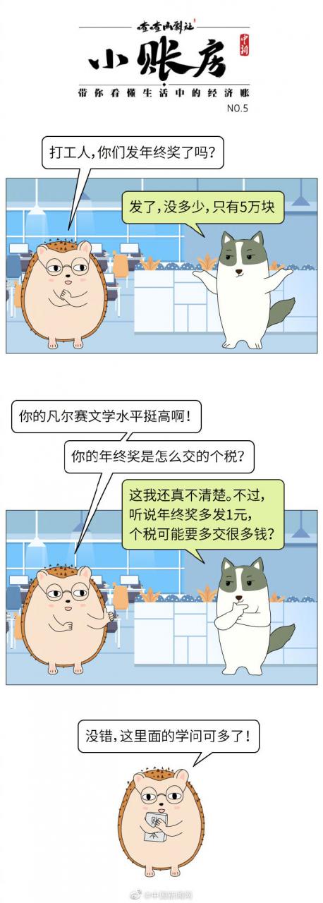 打工人，你的年终奖发了吗？注意年终奖个税临界点