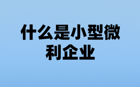 增值税小型微利企业优惠政策及小企业税收政策新规定
