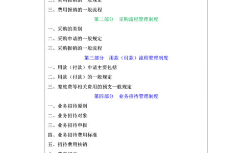 财务报销制度内容是什么及公司费用报销制度细则