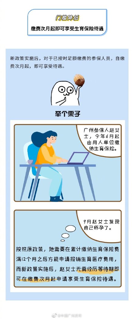 10月1日起施行 广东生育保险有这些新变化