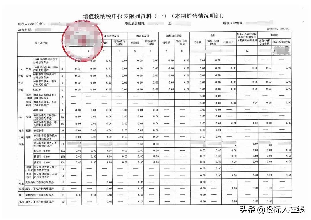 投标人从来没有交过税，如何提供纳税证明？