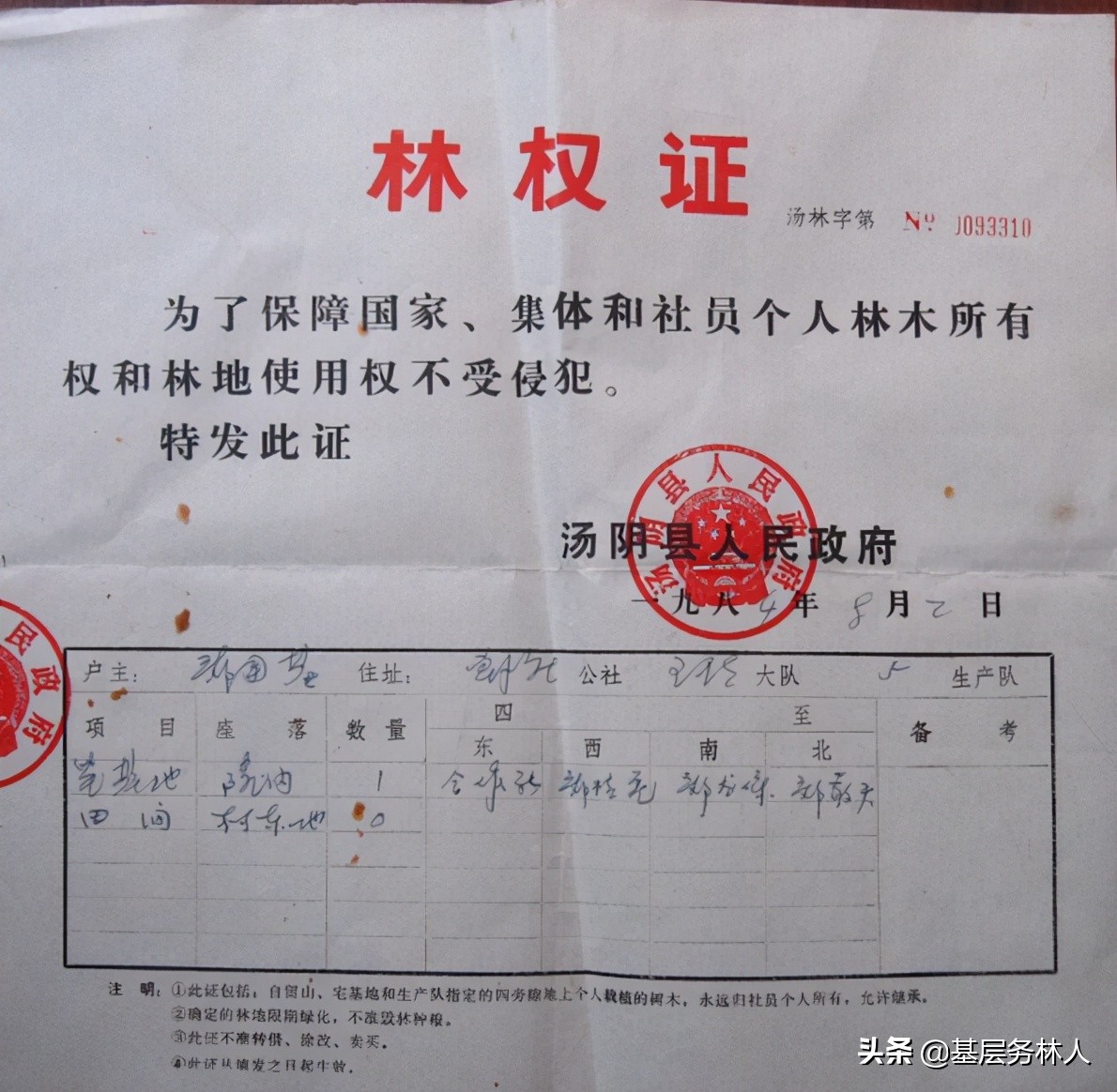 处理林木林地权属争议的依据有哪些？
