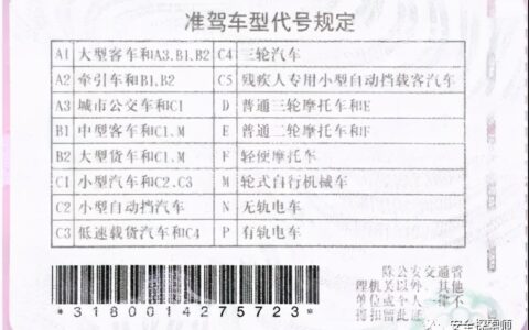 驾驶与准驾车型不符的该如何处罚？