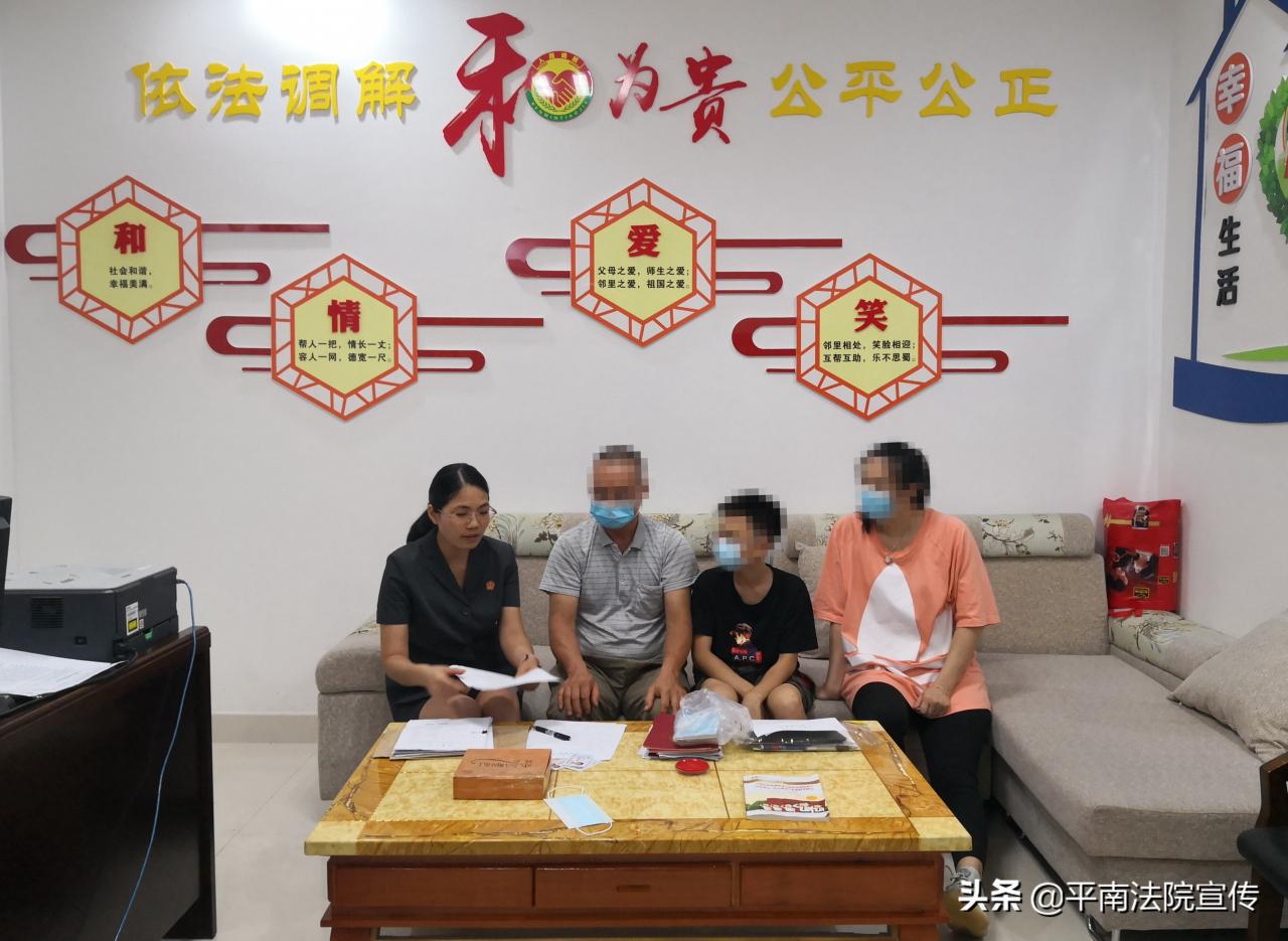 平南首例，适用《民法典》判决未成年人变更监护人