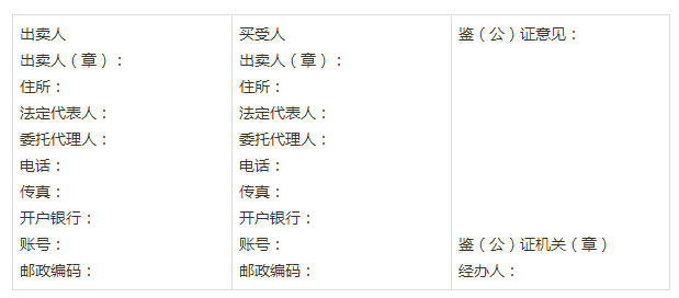 买卖合同：家具买卖合同