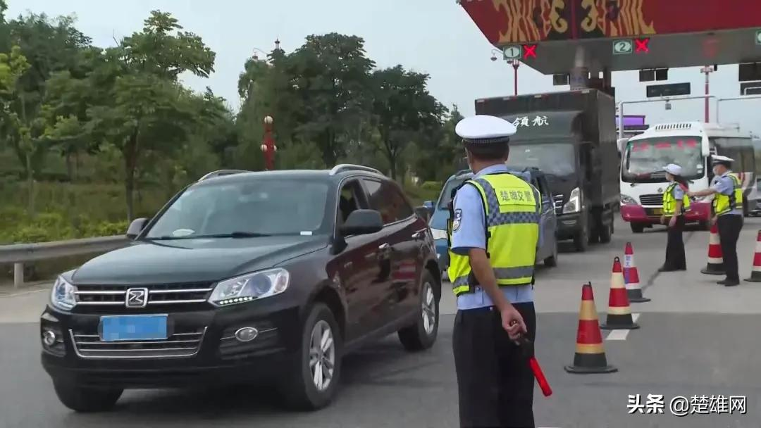 女司机穿高跟鞋开车被处罚！楚大高速交警开展交通安全专项整治