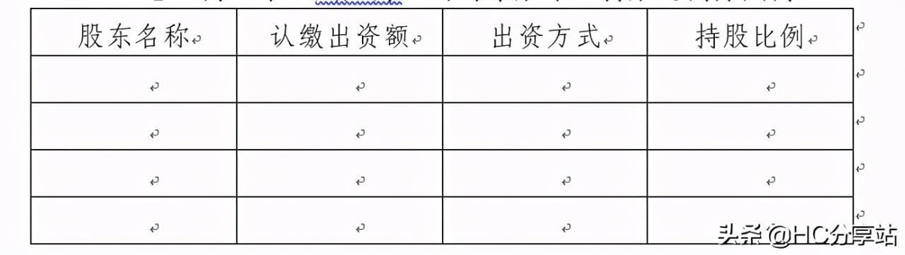 有限责任公司增资扩股协议范本