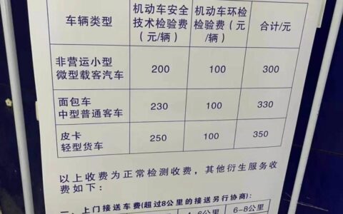 车辆年审费用是多少及2025年审车费用标准