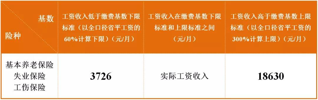 成都市参保单位和参保人员 最新社保缴费标准公布