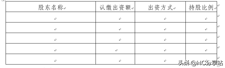 有限责任公司增资扩股协议范本