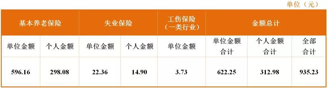 成都市参保单位和参保人员 最新社保缴费标准公布