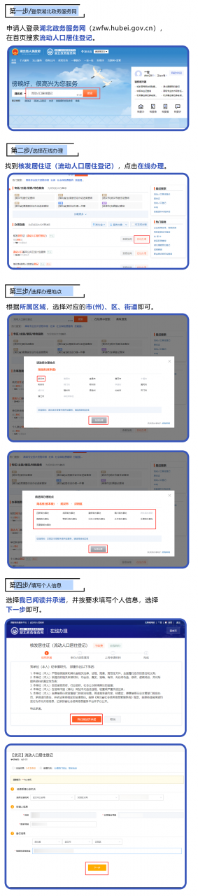 流动人口居住登记如何办理？怎么办？看这里