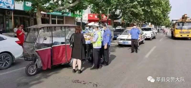 莘县开始整治！一批违规车辆被拖走