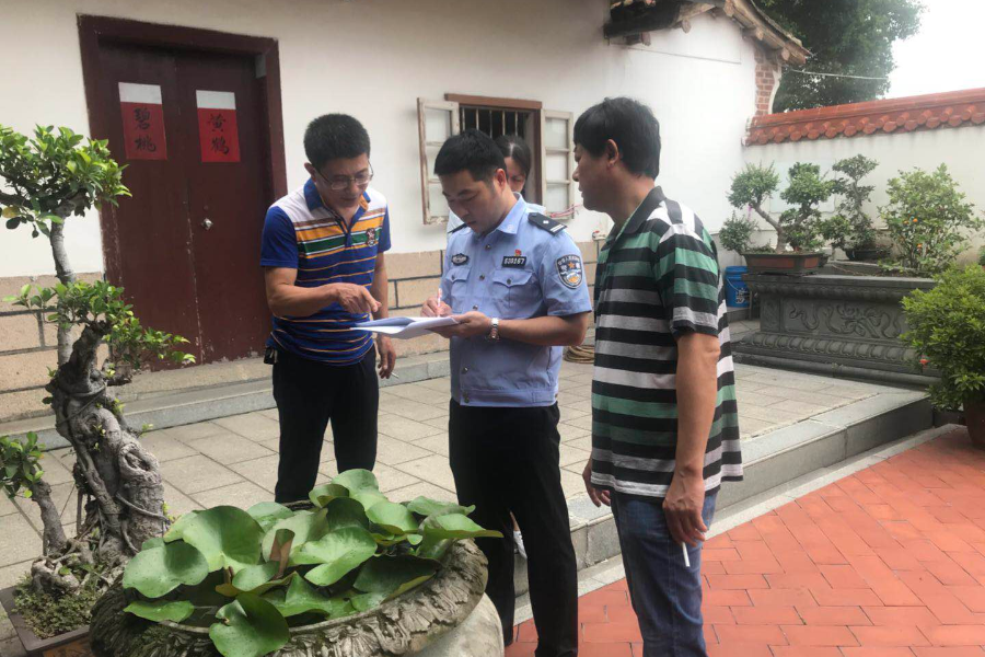 白塘派出所：“点线面”齐发力 打造流动人口服务管理新模式