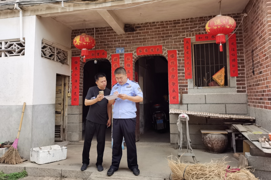 白塘派出所：“点线面”齐发力 打造流动人口服务管理新模式