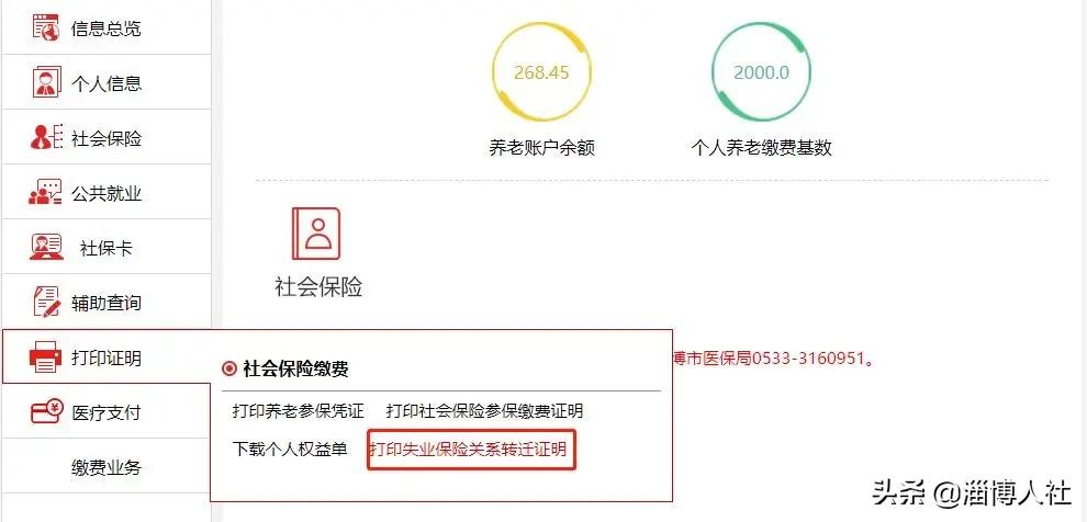 这几种社保证明,可以自助查询打印啦~