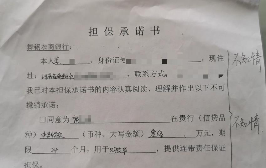 女子帮朋友担保贷款10万元，3年后买房时发现自己竟成“黑户”，贷款金额翻了30倍