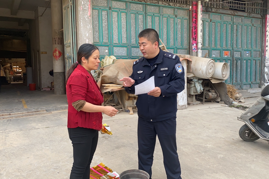 白塘派出所：“点线面”齐发力 打造流动人口服务管理新模式