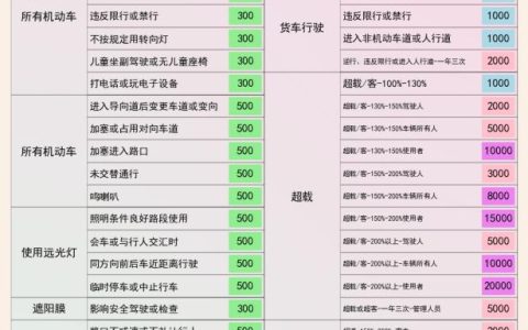 深圳新交通法规全文及深圳交通法规扣分细则