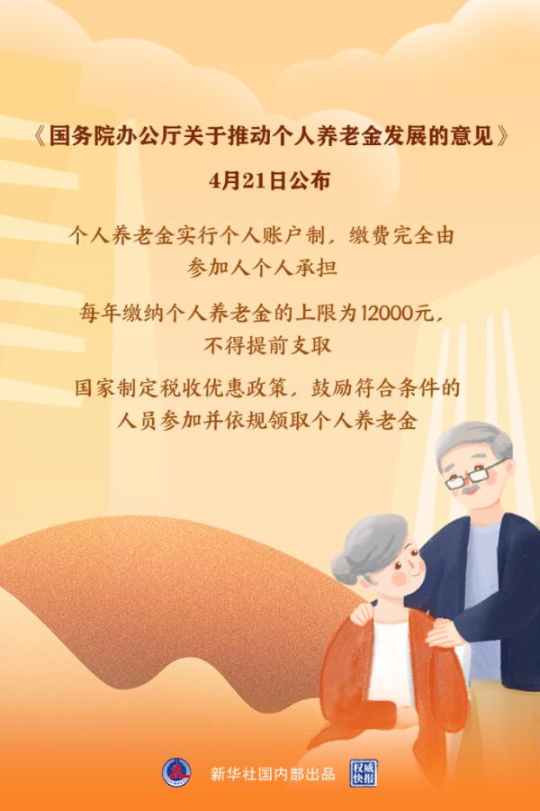 个人养老金制度正式出炉