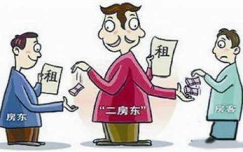 二房东租房合同范本及房东与二房东租赁协议