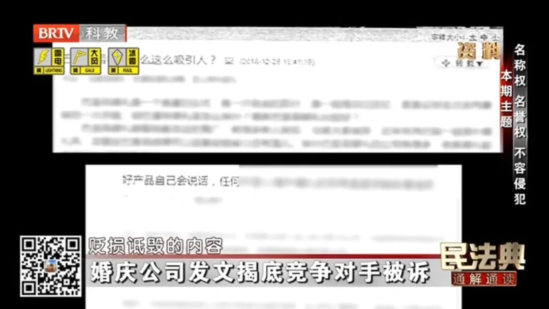 名称权、名誉权不容侵犯 | BRTV民法典通解通读