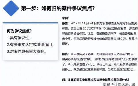 法庭辩论的准备与技巧（干货分享，经验总结）